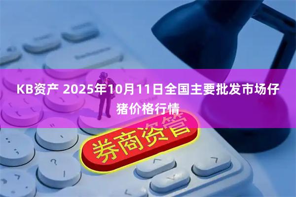 KB资产 2025年10月11日全国主要批发市场仔猪价格行情