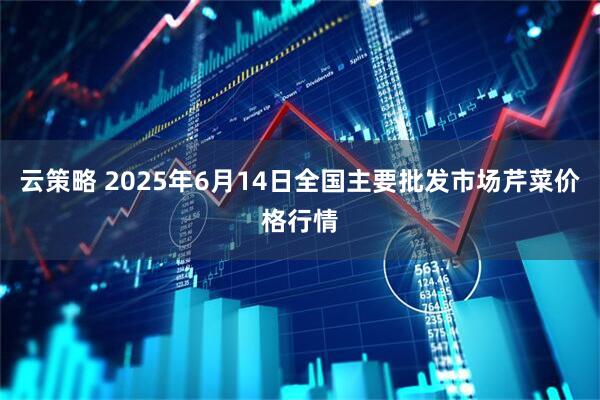 云策略 2025年6月14日全国主要批发市场芹菜价格行情
